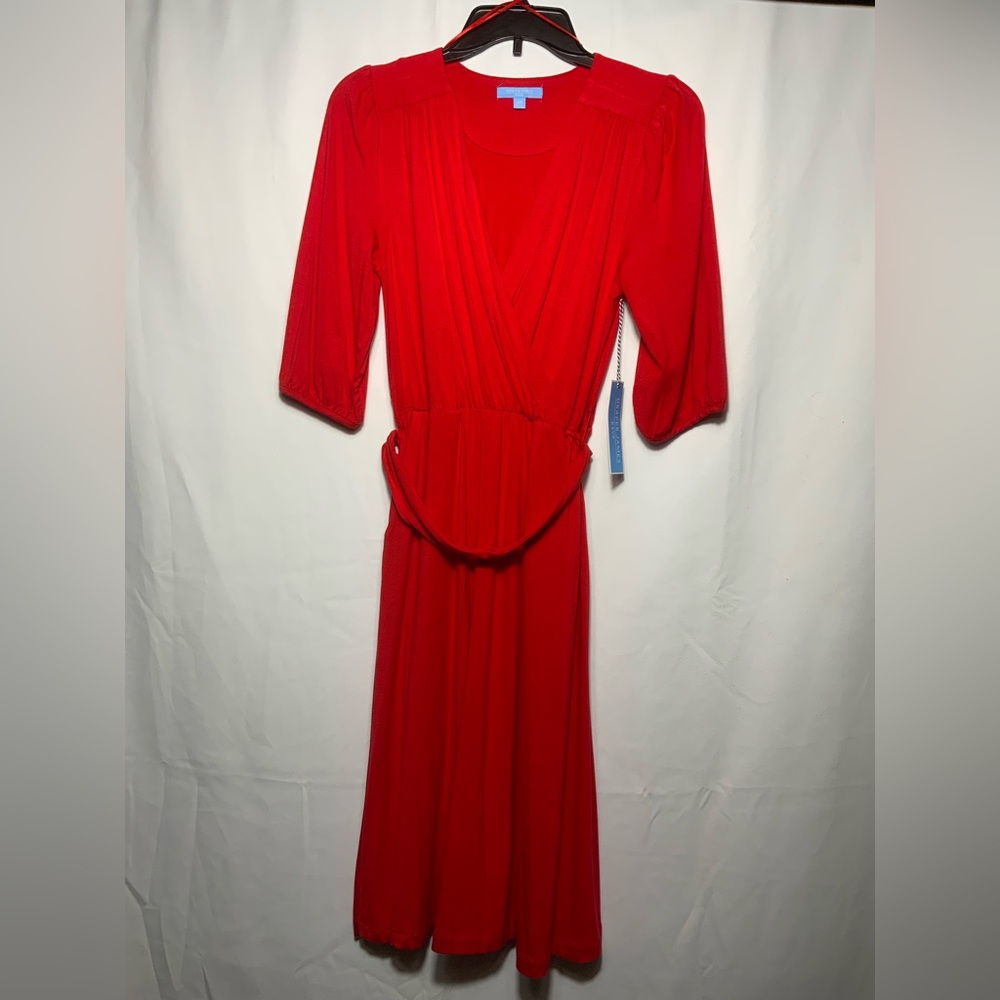 Draper James Red Midi Dress